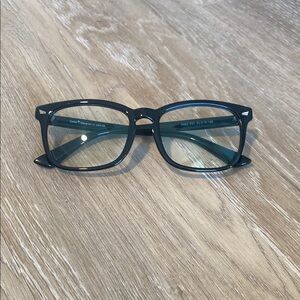 Black Square Blue Light Glasses